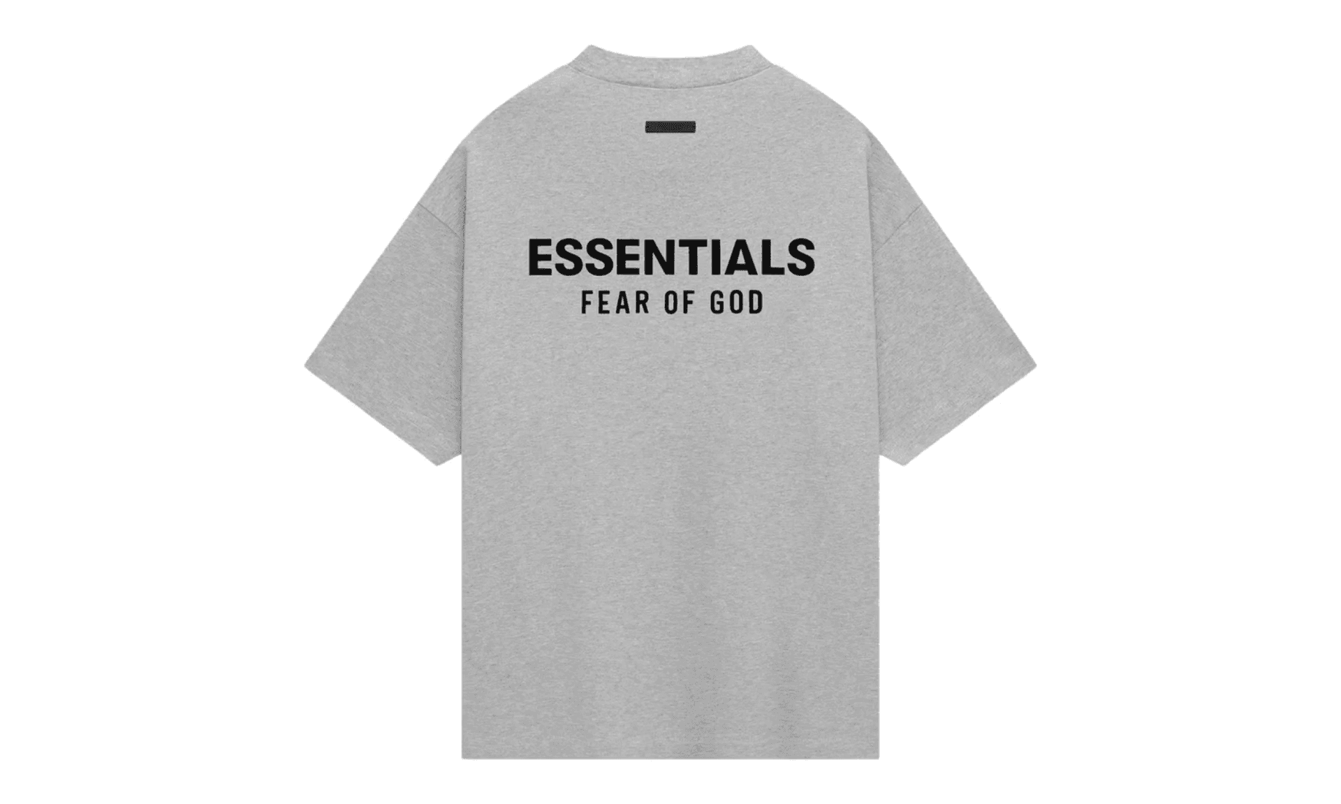 Fear of God Essentials Jersey Crewneck T-Shirt Light Heather Gray