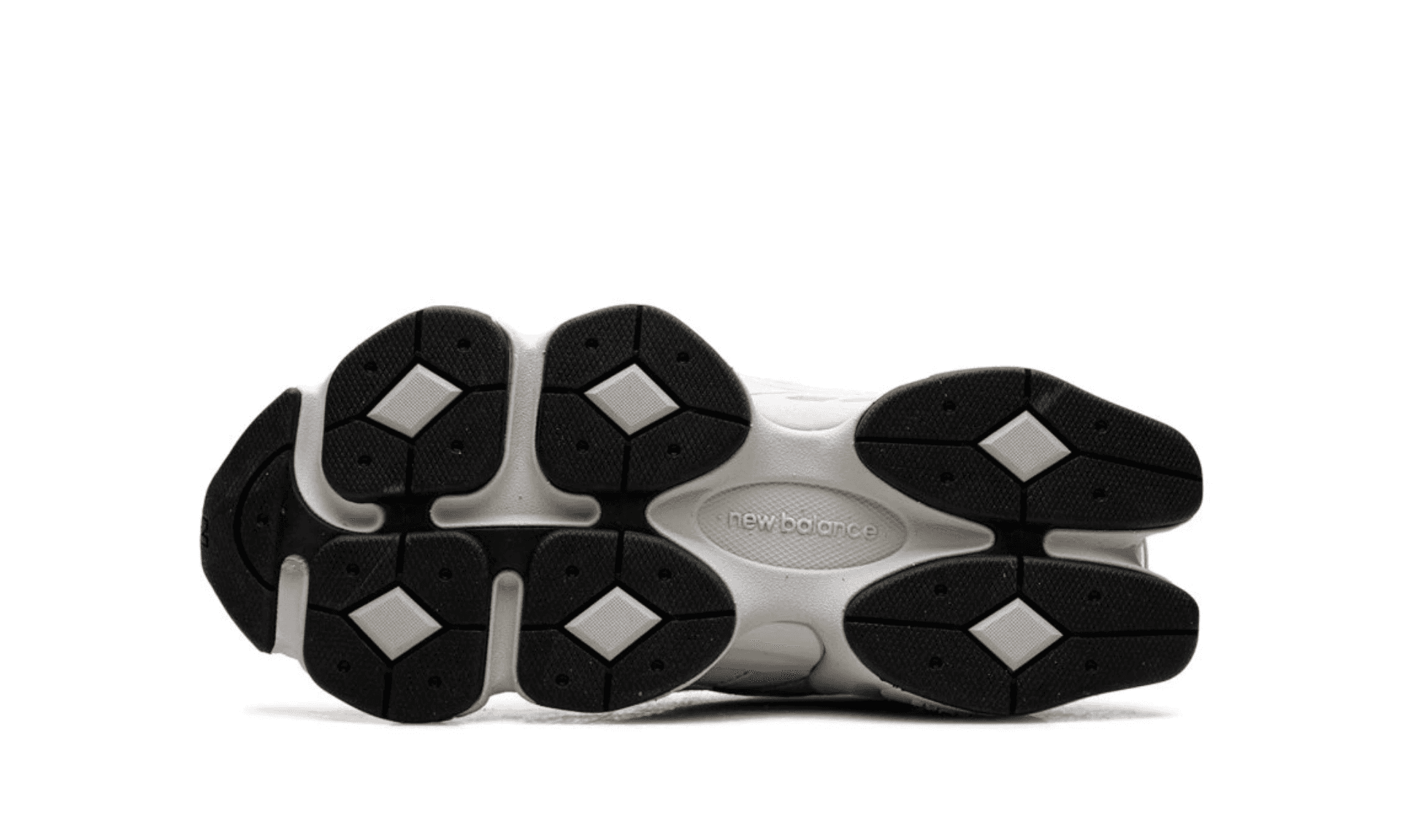 New Balance 9060 White Black Metallic Silver | OVERCEZ