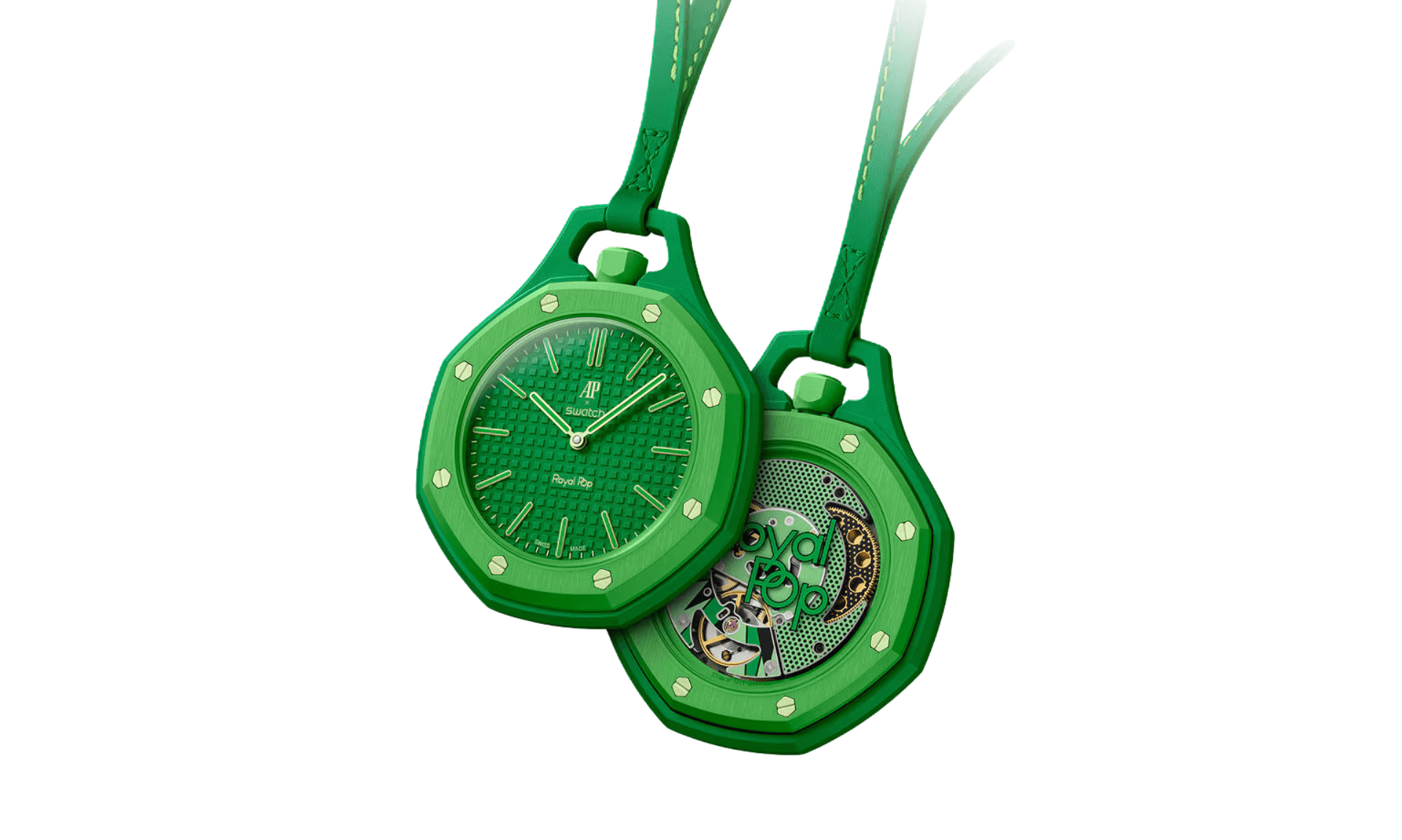 Swatch x Audemars Piguet Bioceramic Royal Pop Green Eight