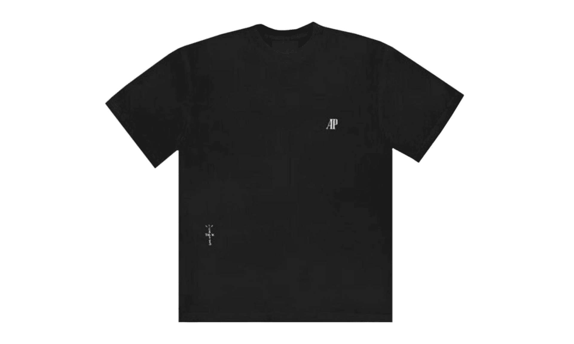 Travis Scott CJ x Audemars Piguet Vintage Tee Black