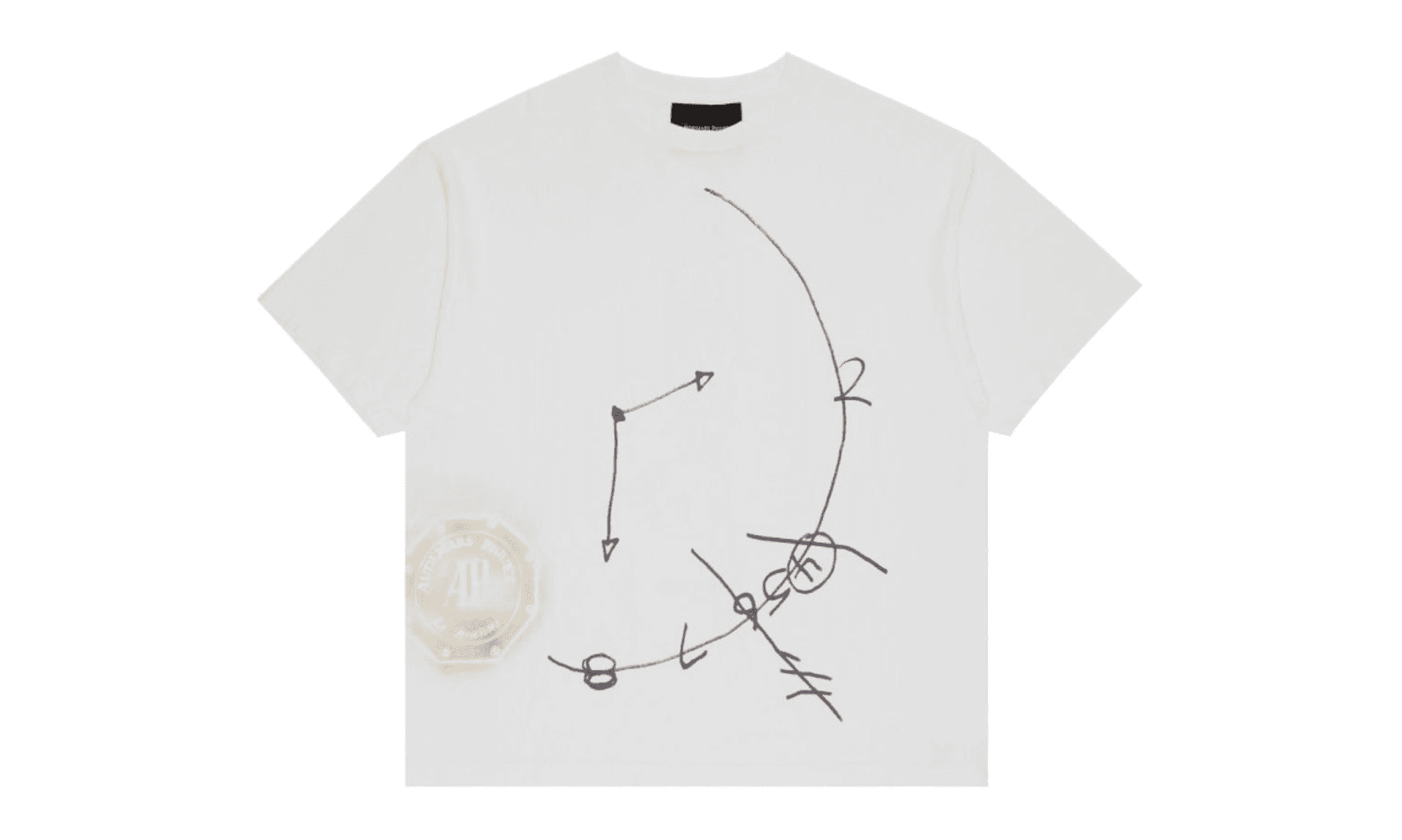 Travis Scott CJ x Audemars Piguet Time Zones Tee White