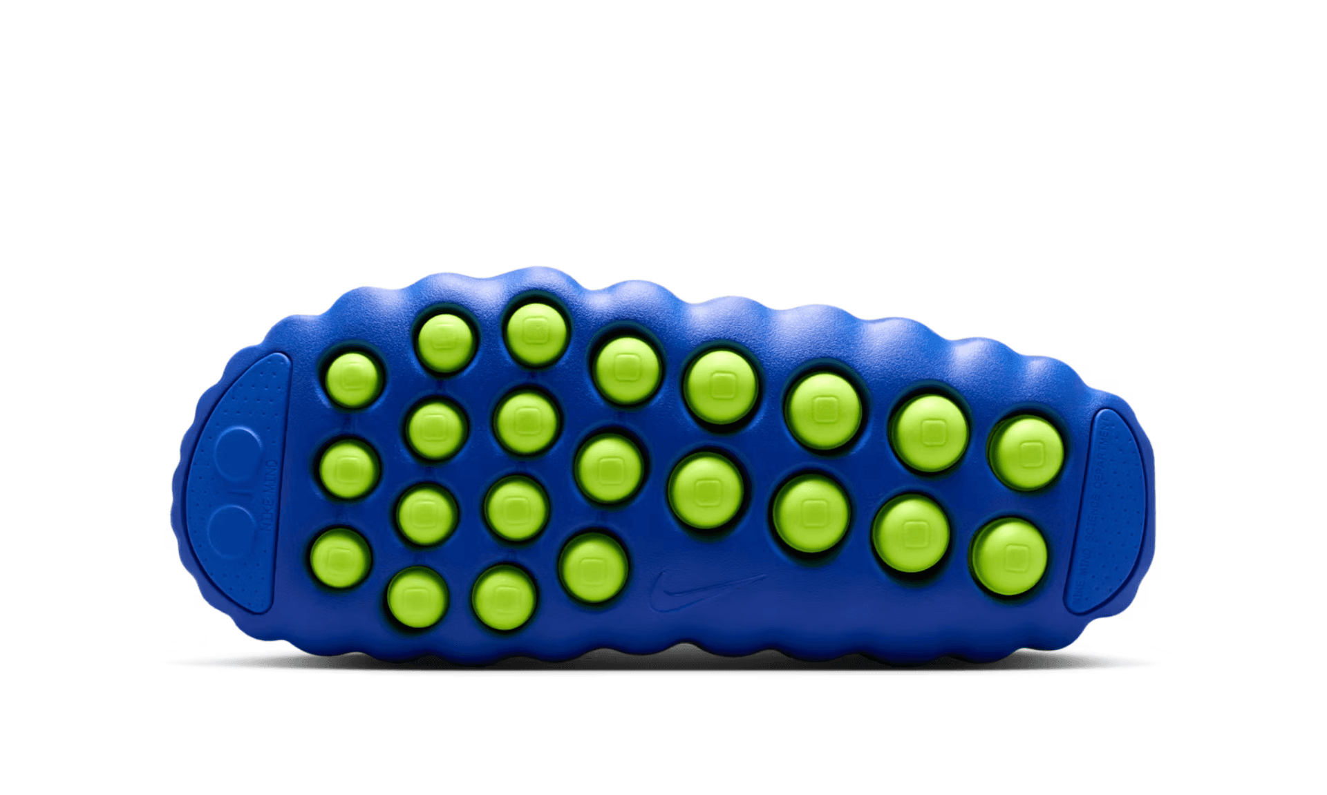 Nike Mind 001 Flyknit Slide Hyper Royal Black | OVERCEZ