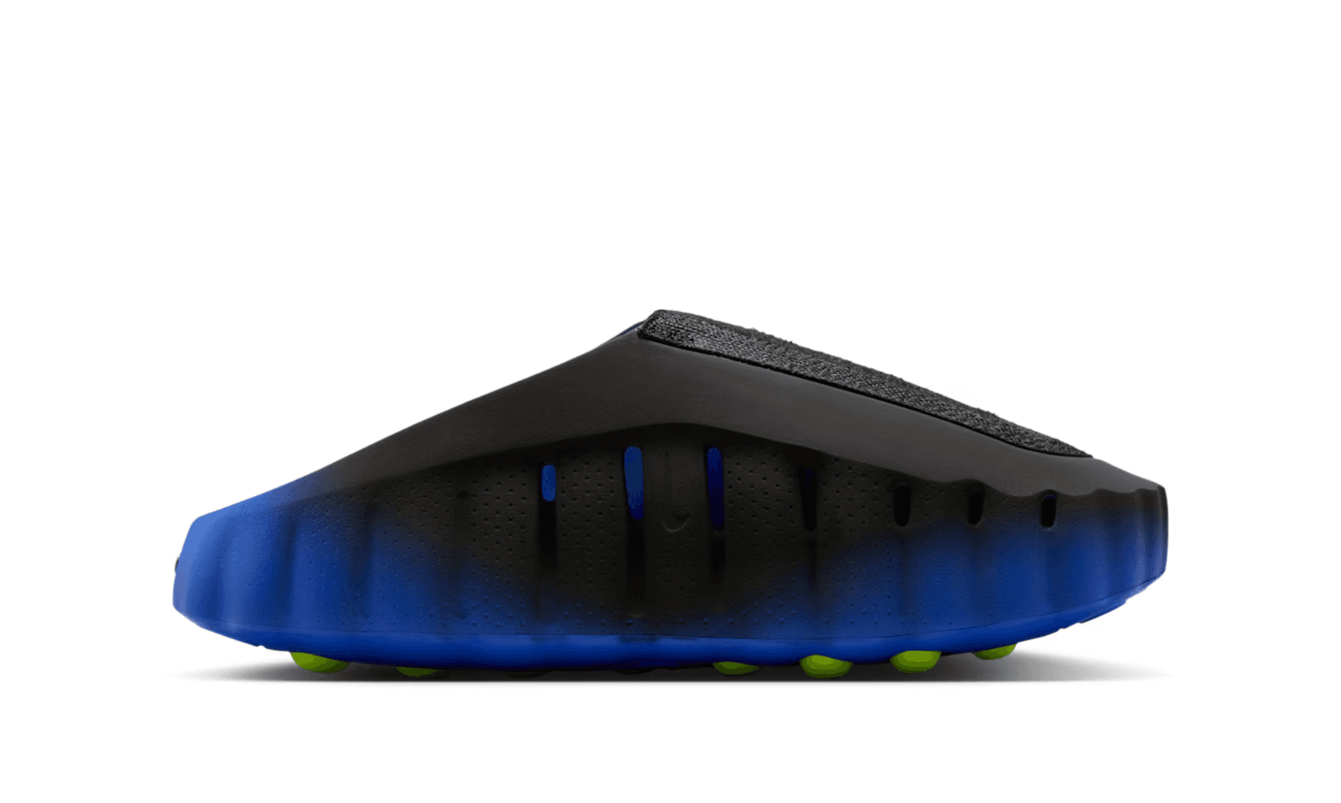 Nike Mind 001 Flyknit Slide Hyper Royal Black | OVERCEZ