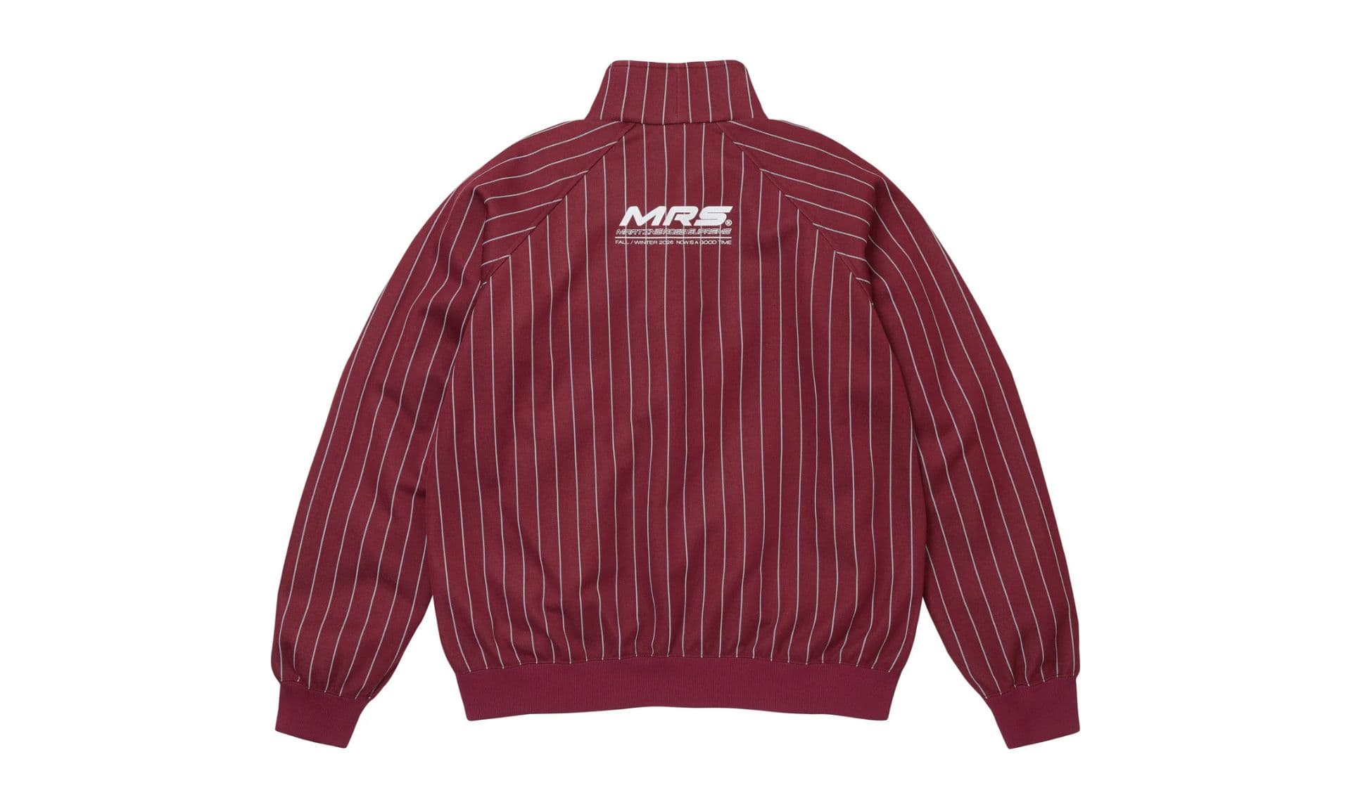 Supreme Martine Rose Track Jacket Burgundy | OVERCEZ