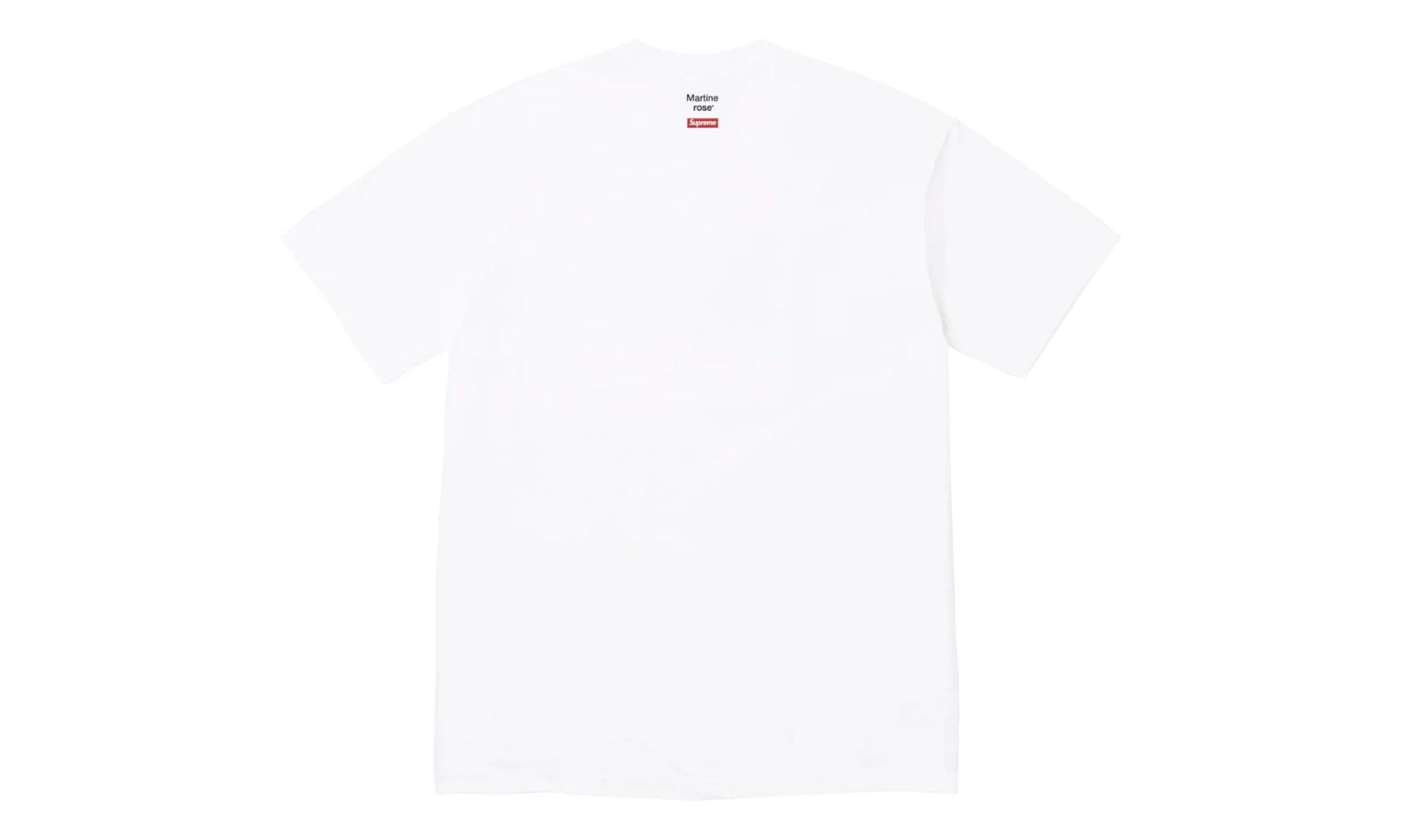 Supreme Martine Rose Champion Tee White | OVERCEZ