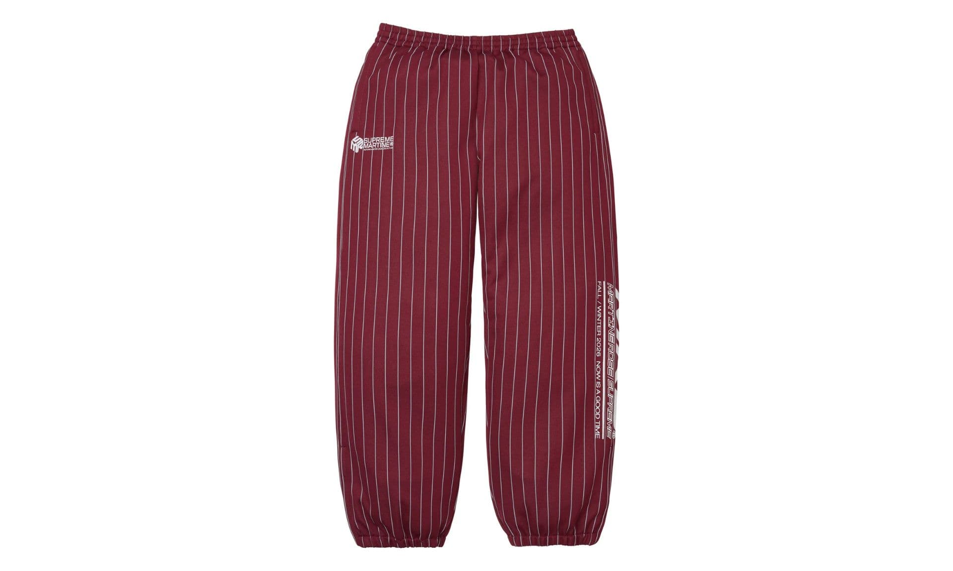 Supreme Martine Rose Track Pant Burgundy | OVERCEZ