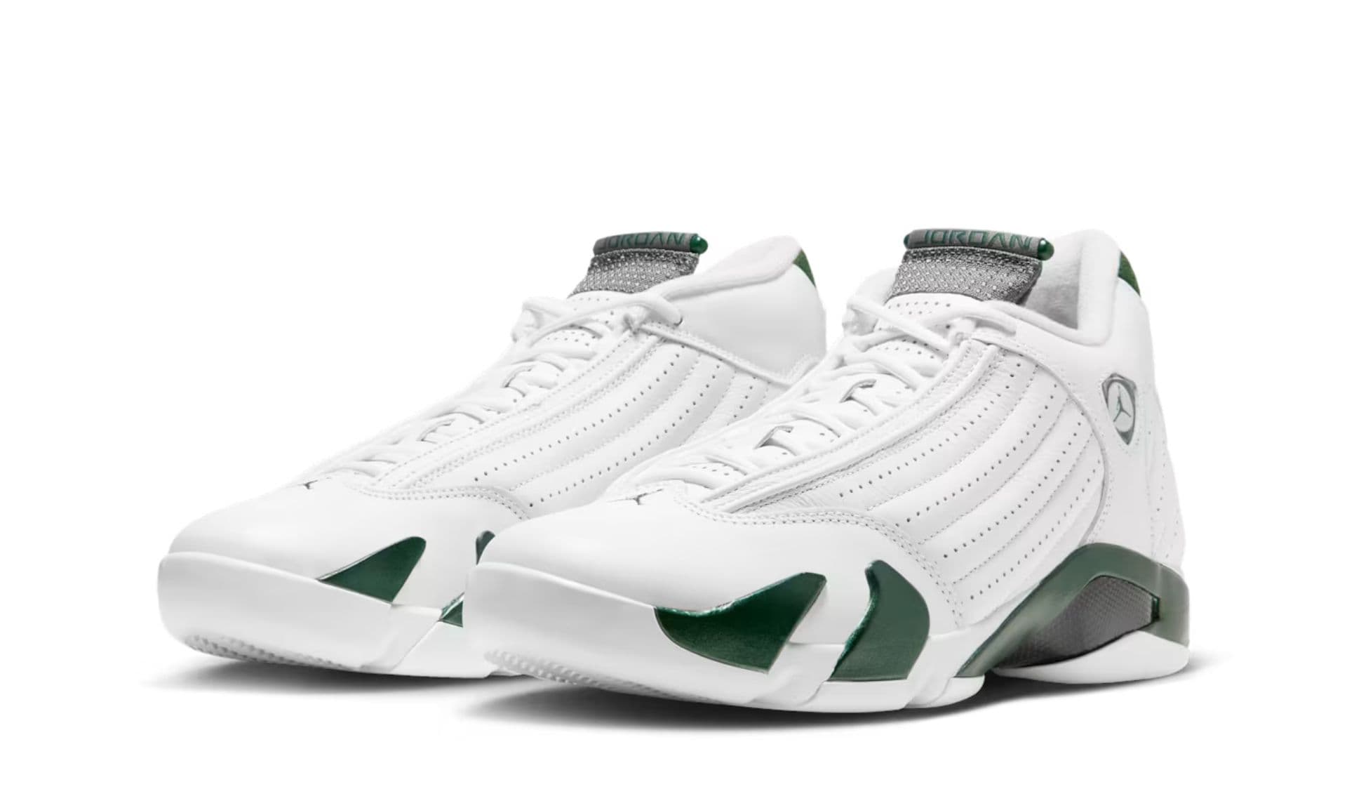 Air Jordan 14 Retro White Forest Green (2026) | OVERCEZ