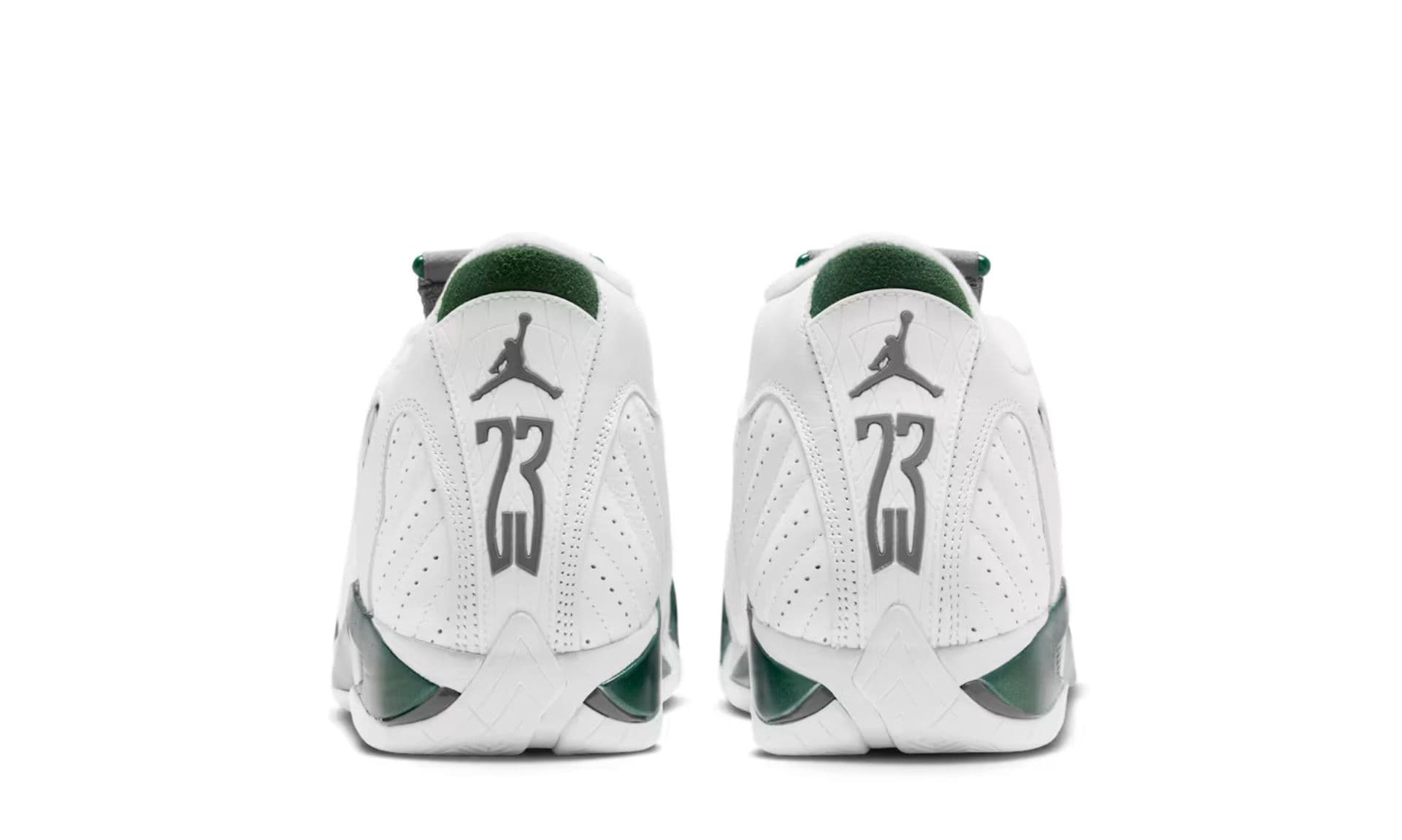 Air Jordan 14 Retro White Forest Green (2026) | OVERCEZ
