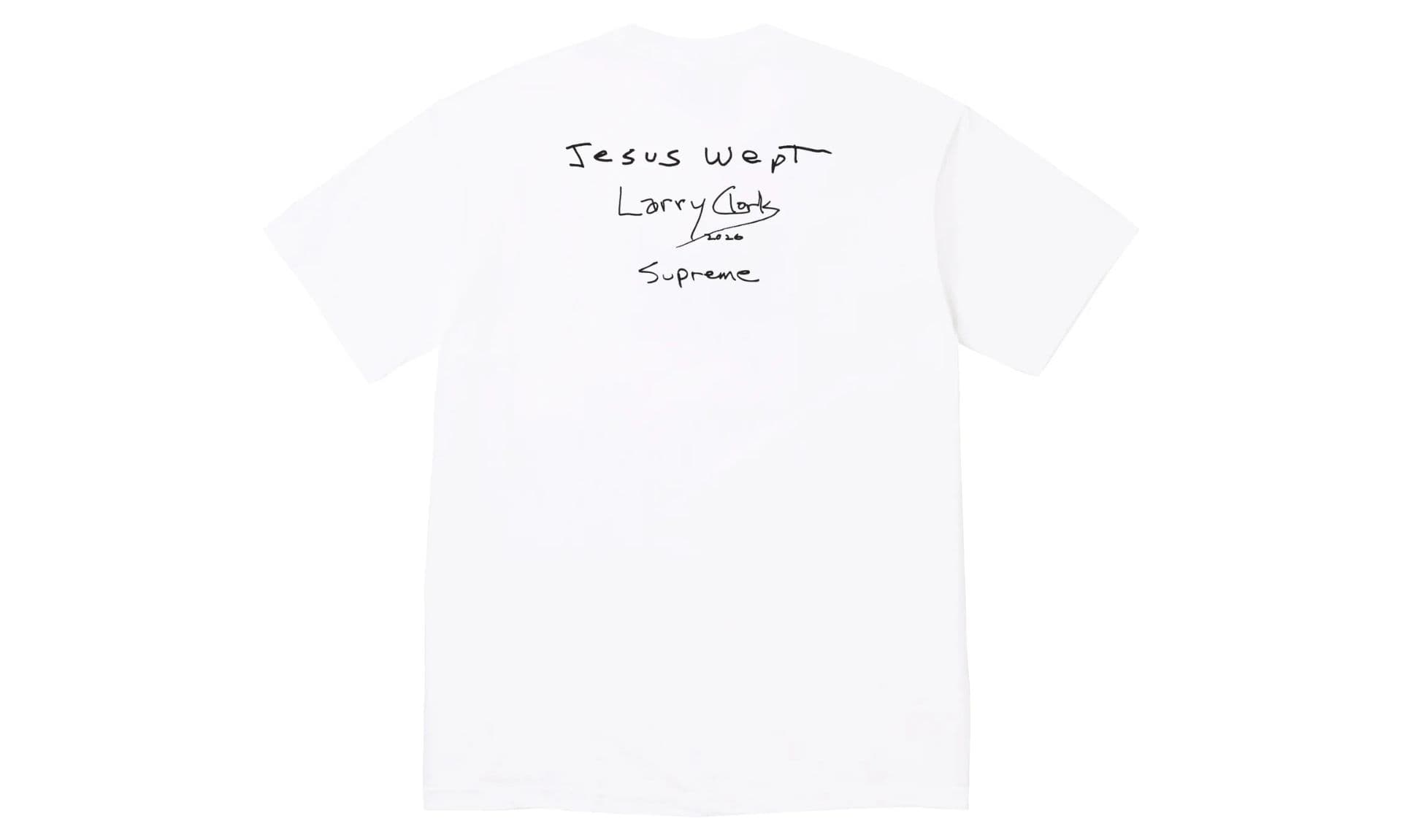 Supreme Larry Clark Gun Tee White | OVERCEZ