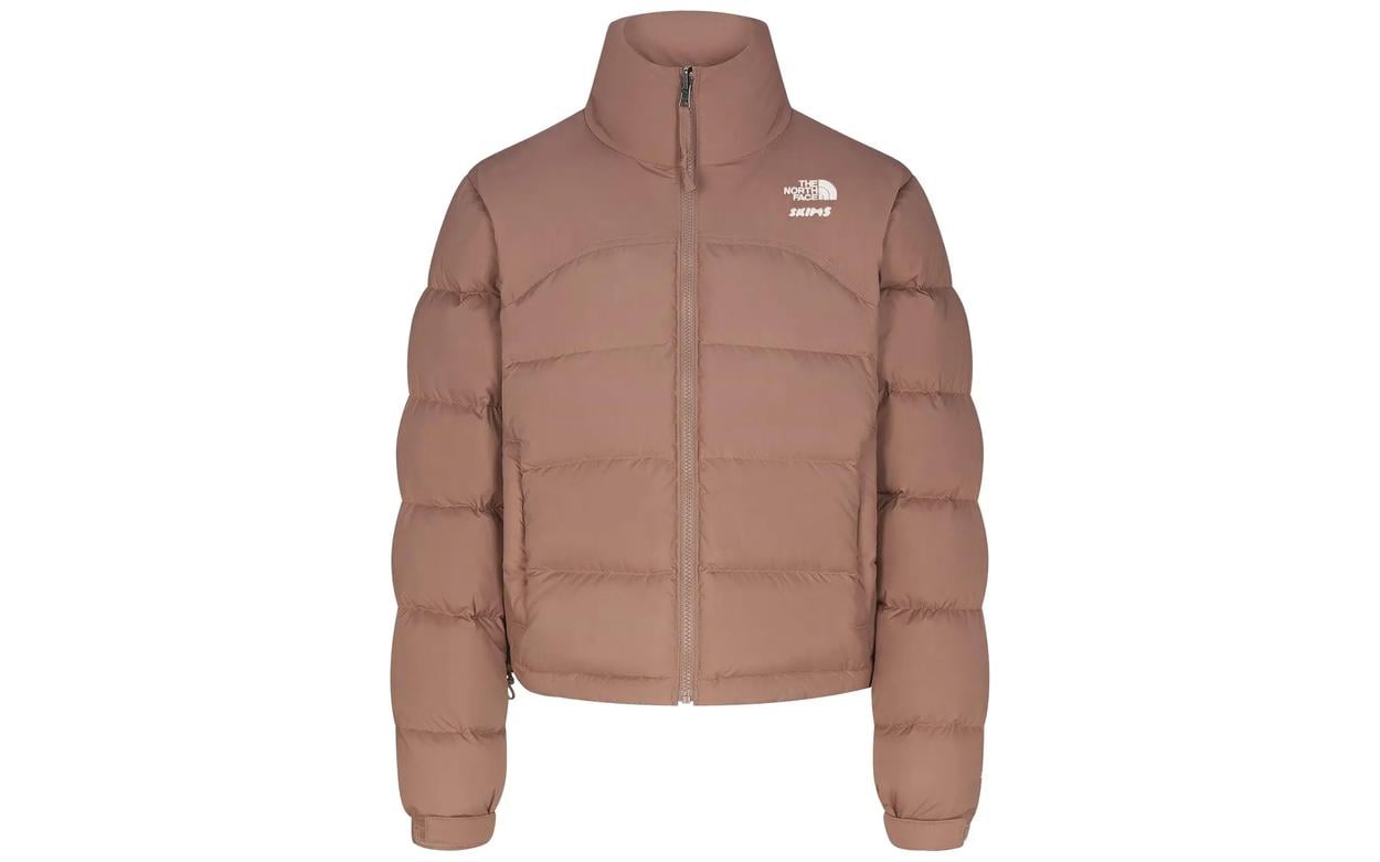 SKIMS x The North Face 2000 Retro Nuptse Jacket Sienna