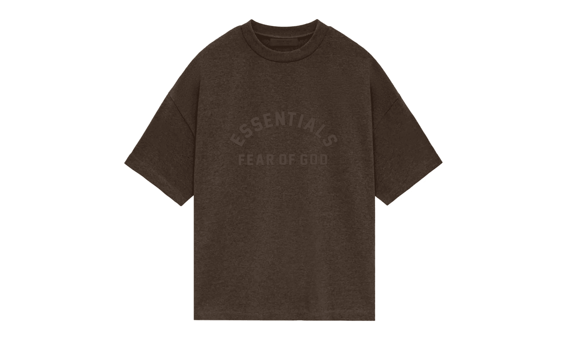 Fear of God Essentials Core Collection Heavy S/S Tee Heather Wood