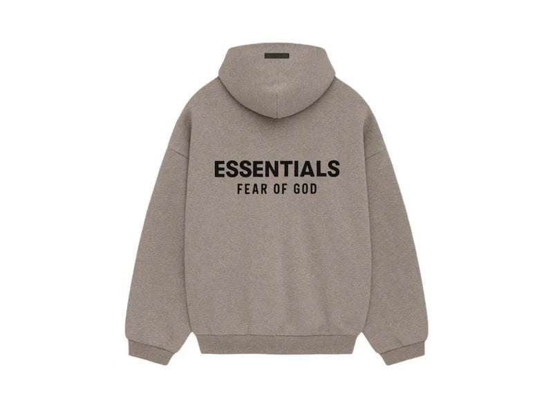 Fear of God Essentials Fleece Hoodie Heather Gray