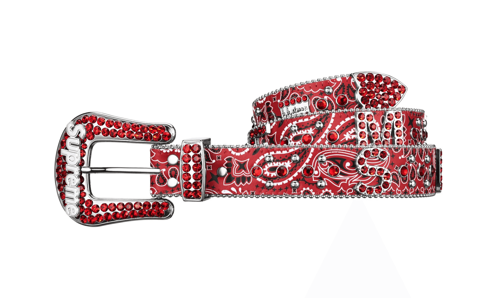 Supreme b.b. Simon Bandana Belt Red