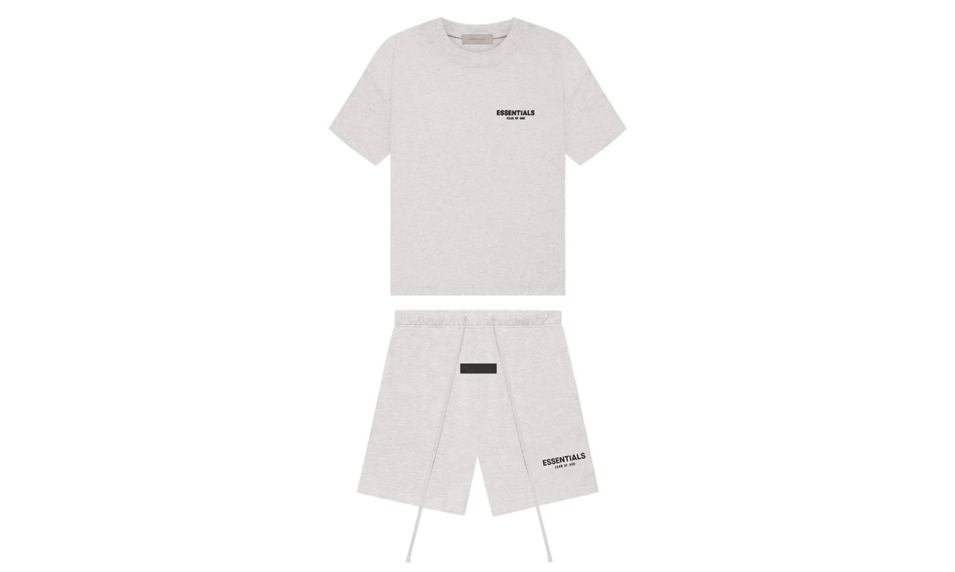Fear of God Essentials Summer Set Light Oatmeal
