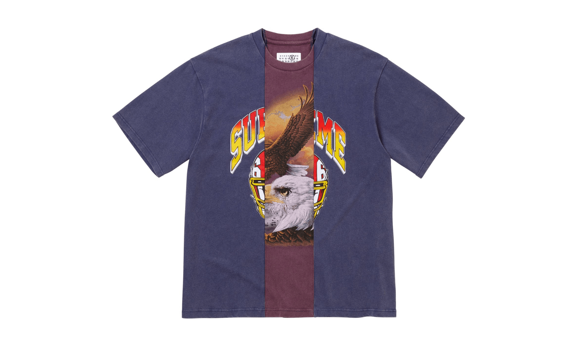 Supreme MM6 Maison Margiela Split S/S Top Navy