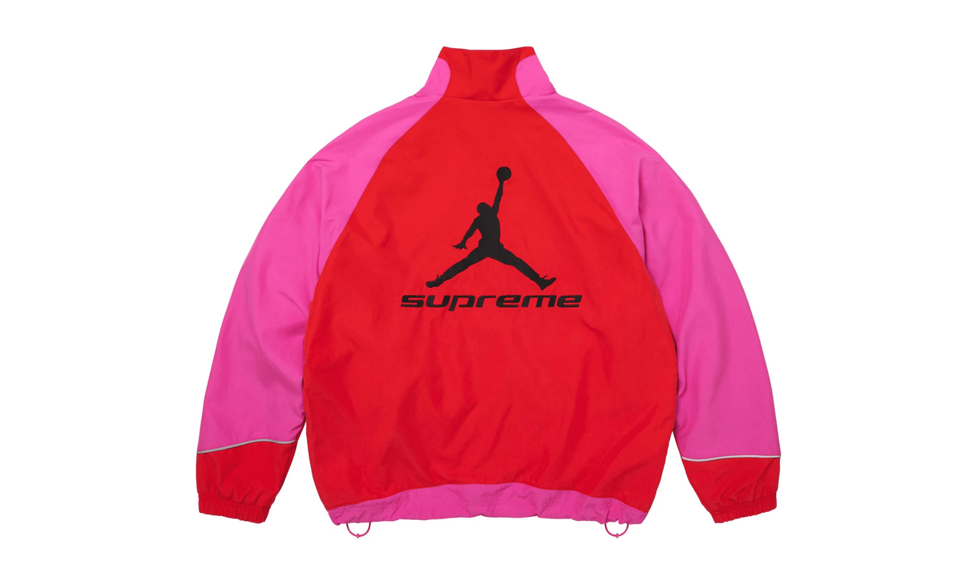 Supreme Jordan Track Jacket Pink