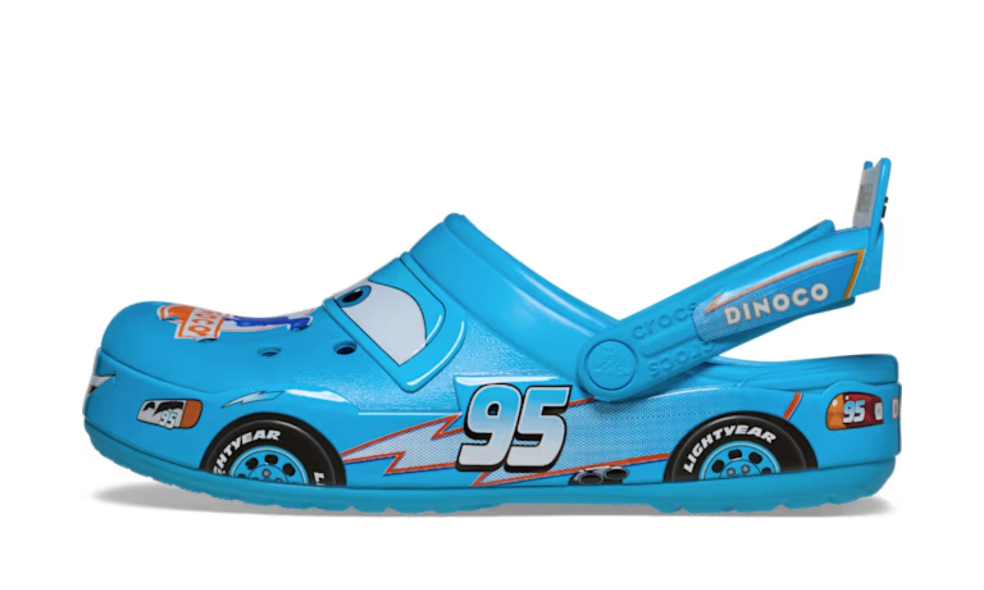 Crocs Crocband Clog Cars Lightning McQueen Dinoco