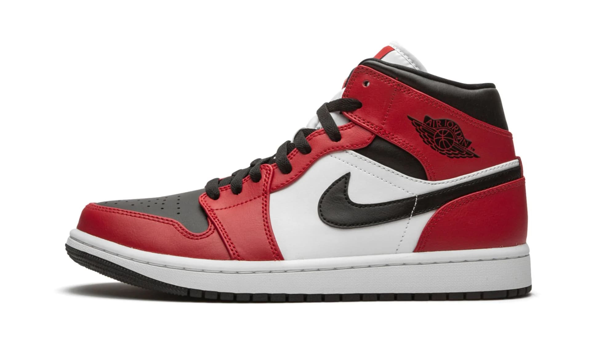 Air Jordan 1 Mid Chicago Toe
