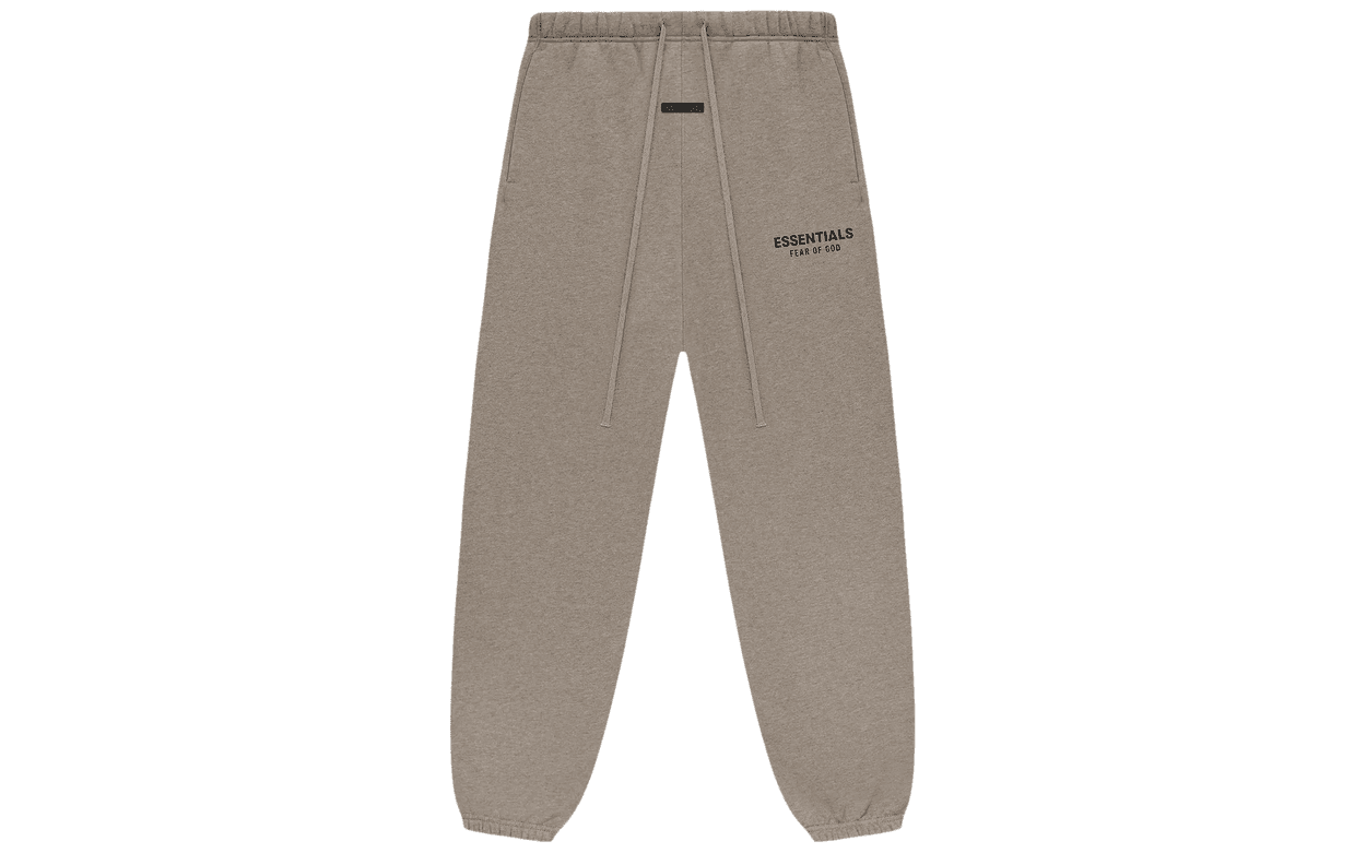 Fear of God Essentials Fleece Essential Sweatpant Heather Gray | OVERCEZ