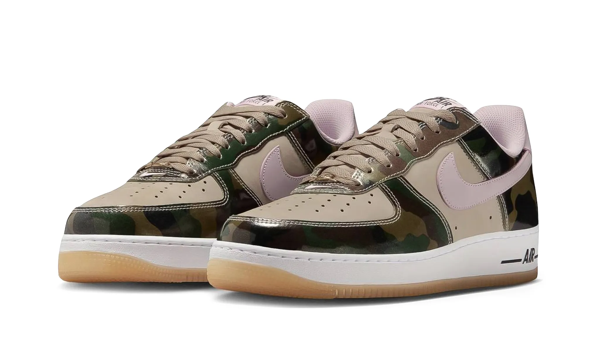 Nike Air Force 1 Low '07 LV8 Patent Camo Pink