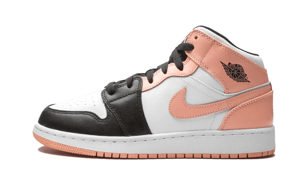 Air Jordan 1 Mid Arctic Orange Black Toe (GS)