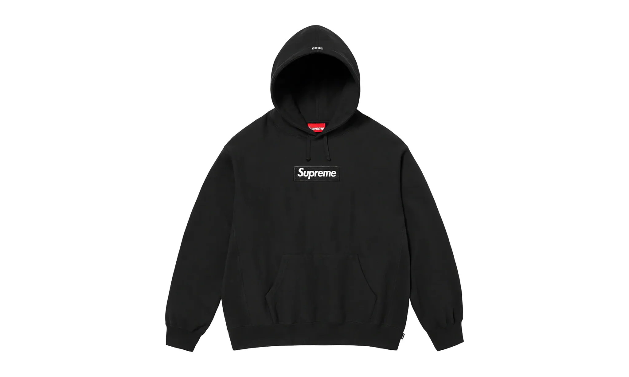 Supreme Box Logo Hooded Sweatshirt Black (FW23)