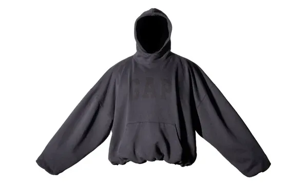 Yeezy Gap Balenciaga Dove Hoodie Washed Black LAA