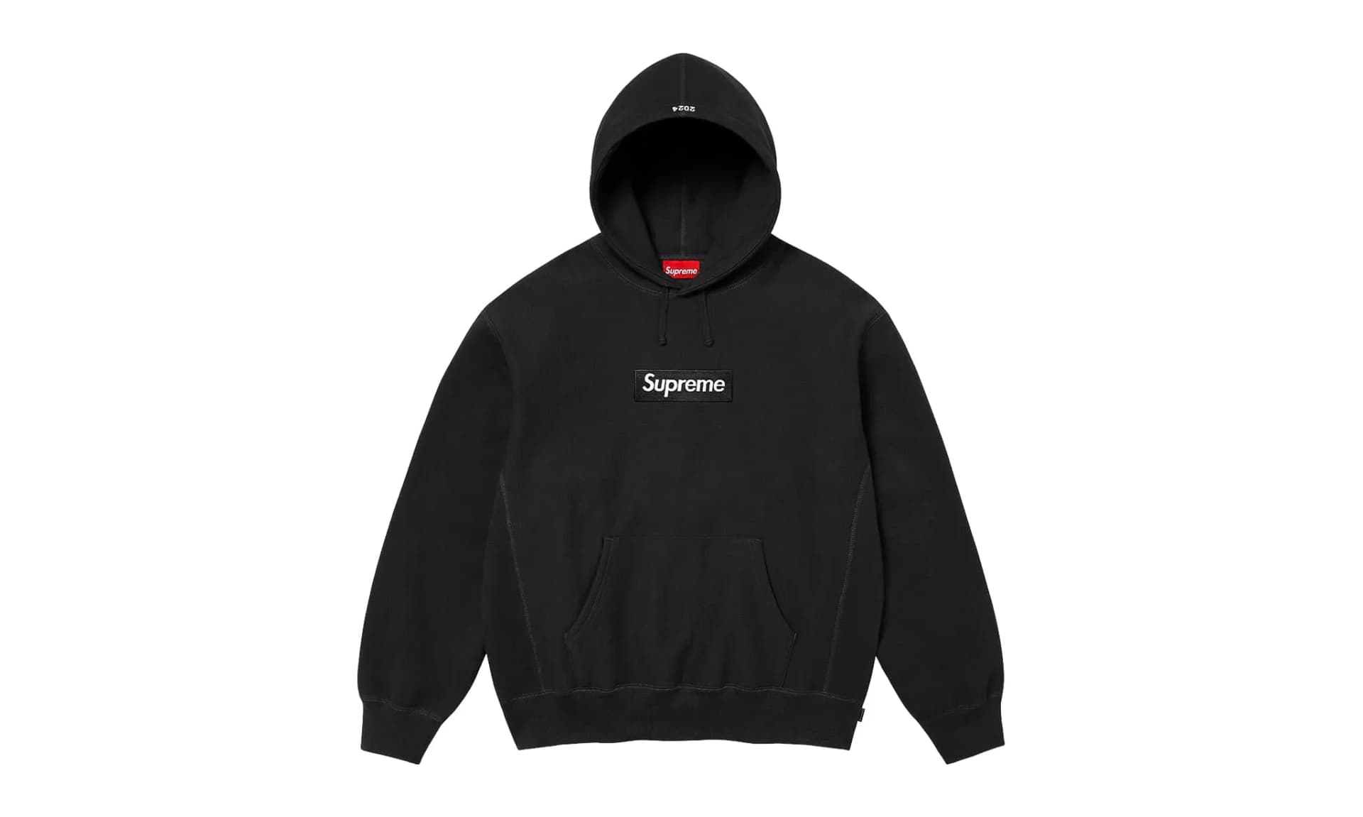 Supreme Box Logo Hooded Sweatshirt Black (FW24)