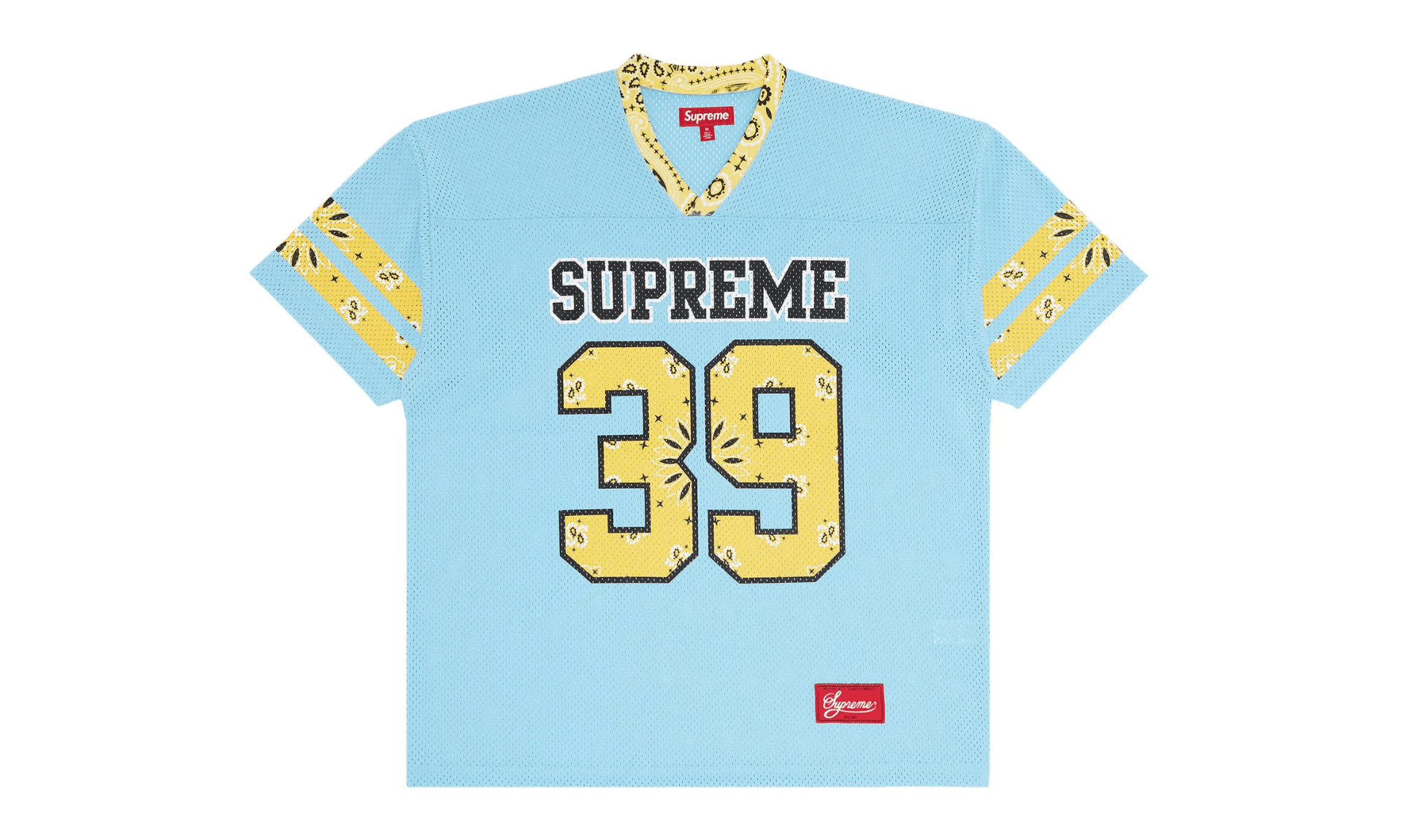 Supreme Bandana Football Jersey Blue