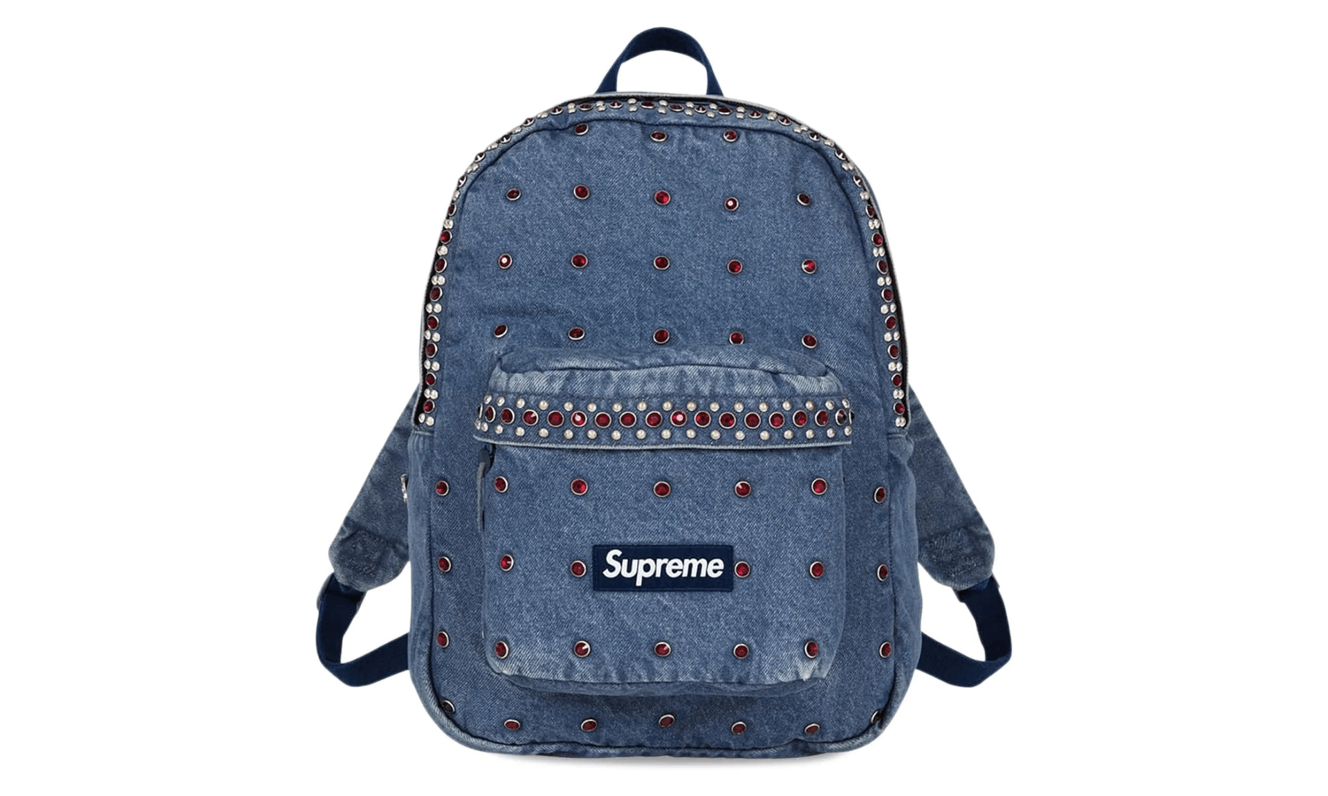 Supreme b.b. Simon Denim Backpack Washed Indigo