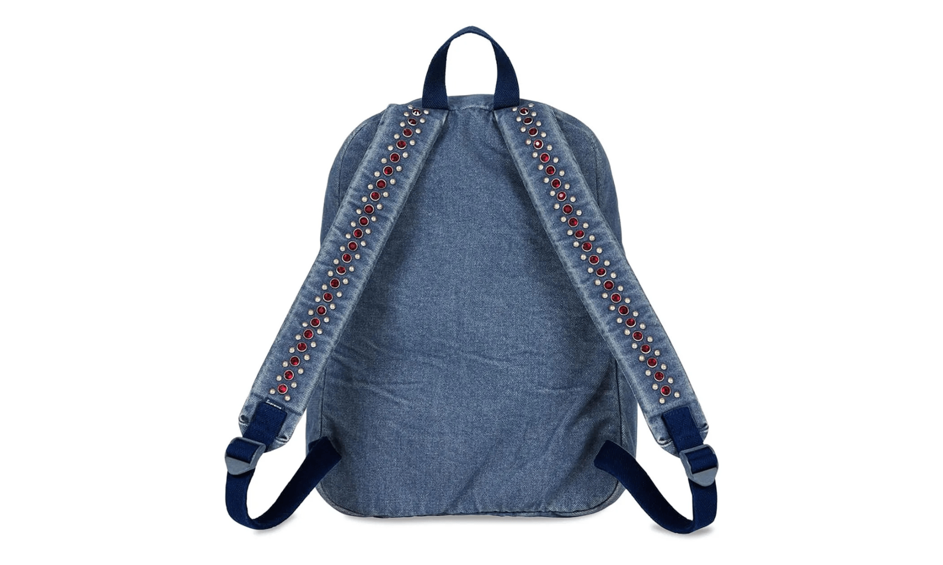 Supreme b.b. Simon Denim Backpack Washed Indigo