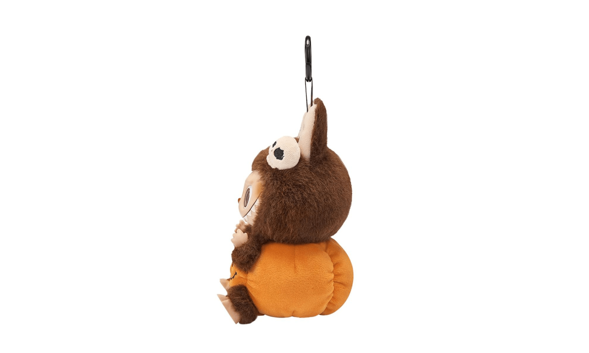 Pop Mart Labubu Happy Halloween Party Series-Sitting Pumpkin Vinyl Plush Pendant