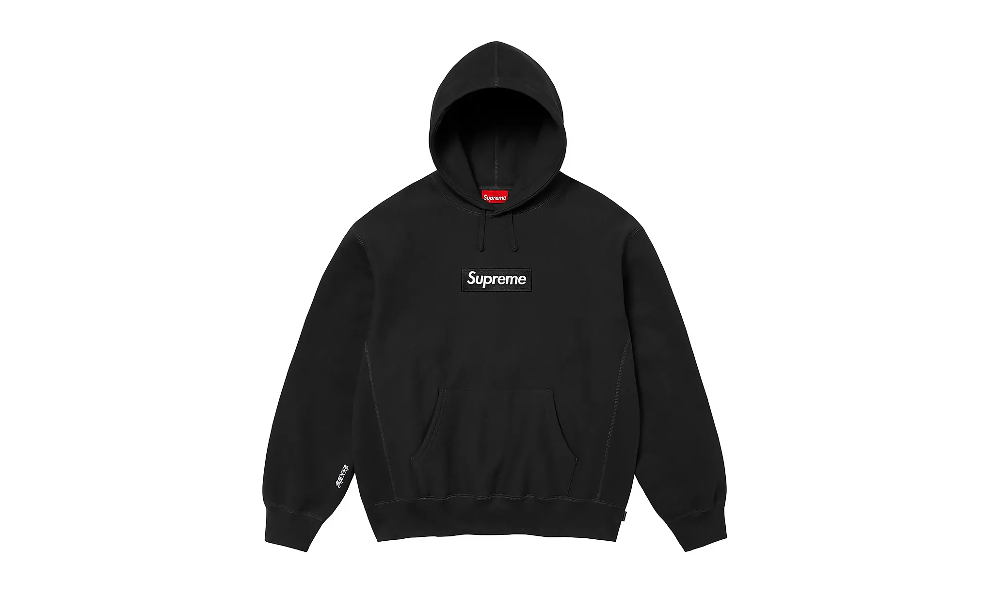 Supreme Box Logo Hooded Sweatshirt Black (FW25) | OVERCEZ