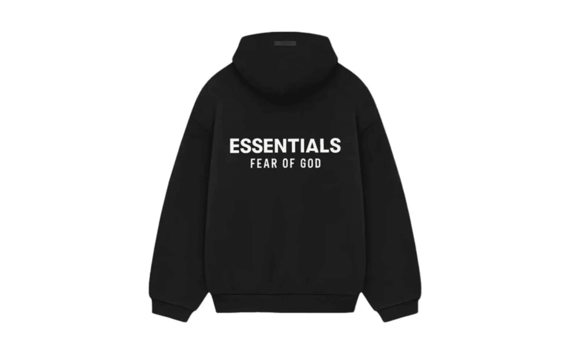 Fear of God Essentials Fleece Hoodie Black