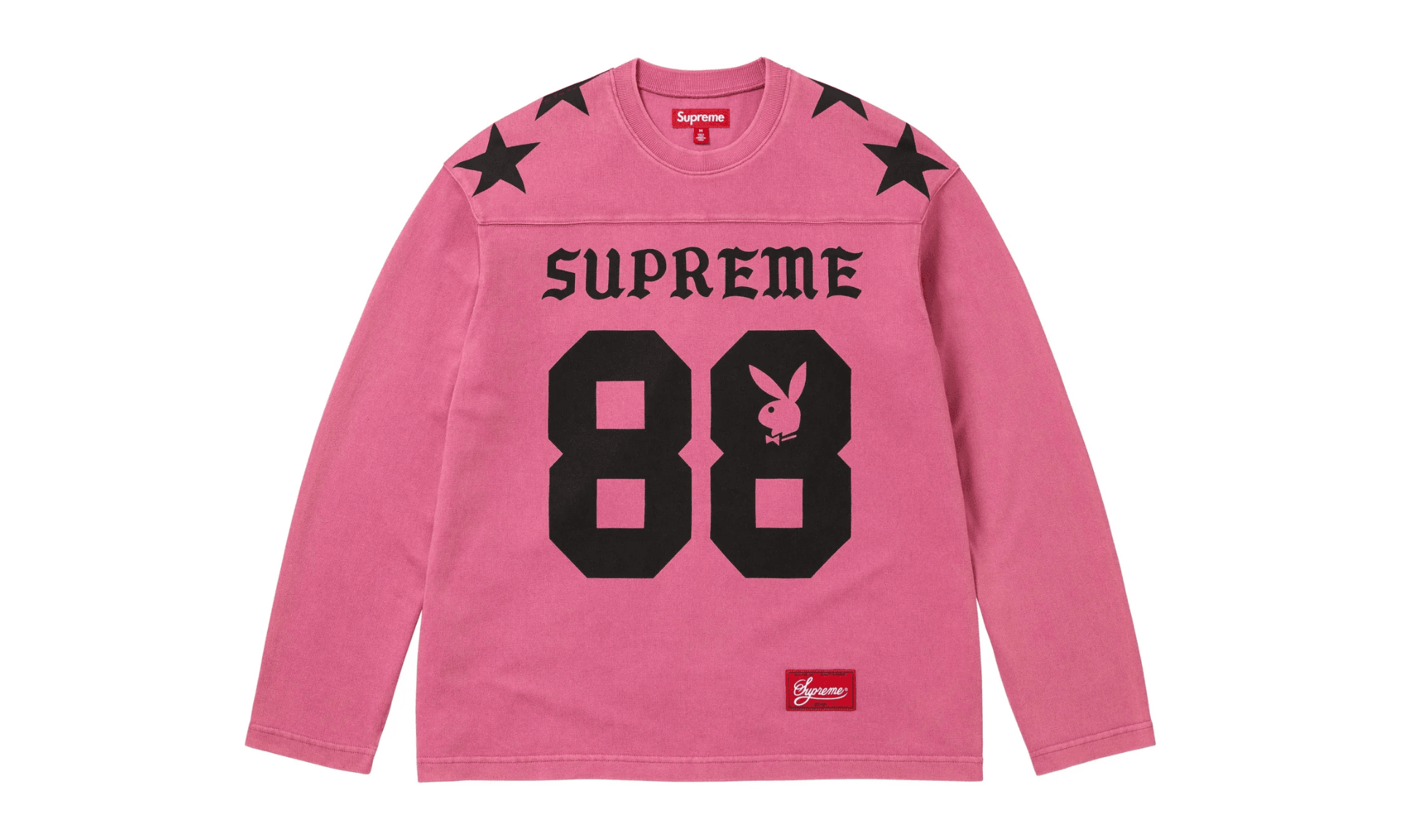 Supreme Playboy Long-Sleeve Top Pink