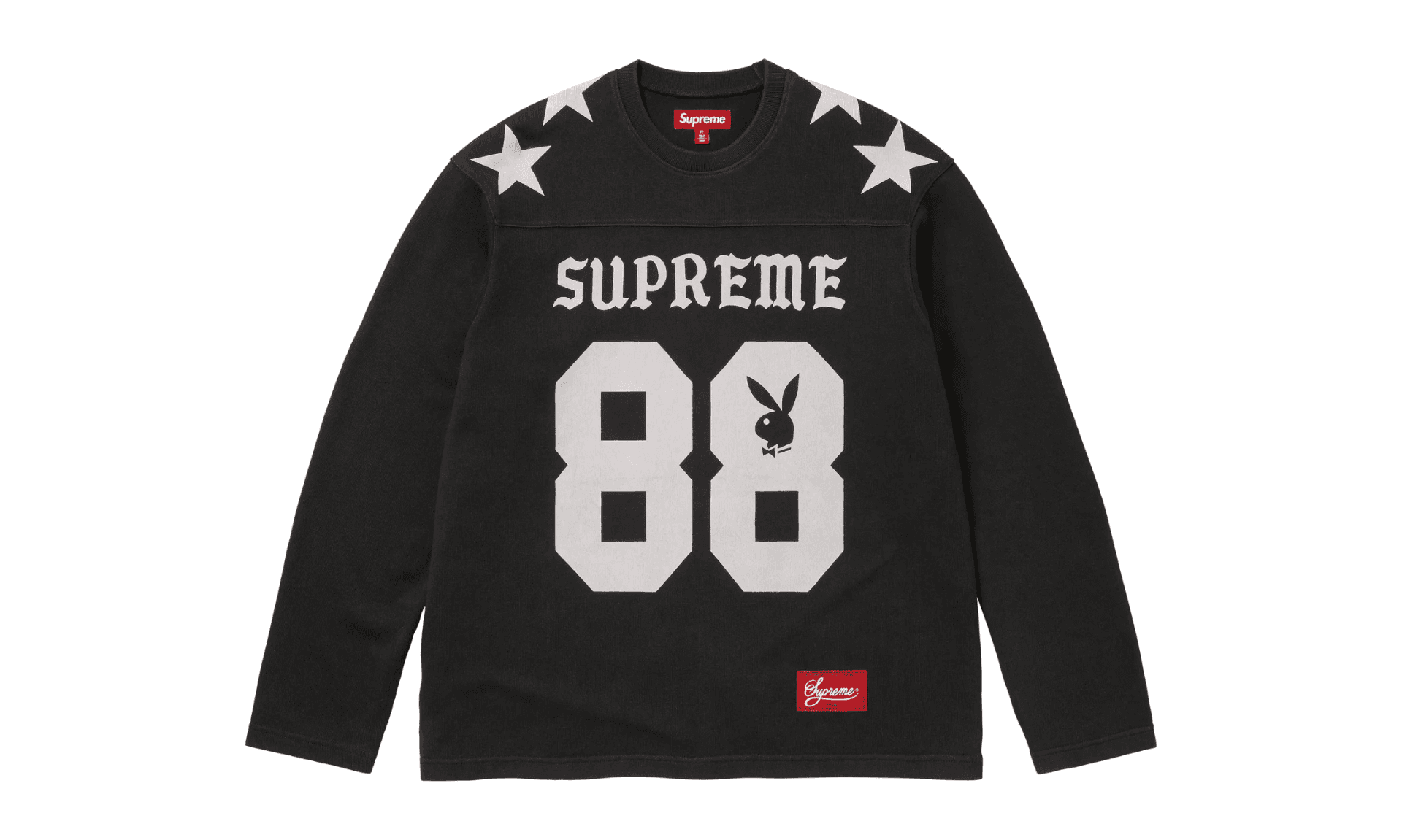 Supreme Playboy Long-Sleeve Top Black | OVERCEZ