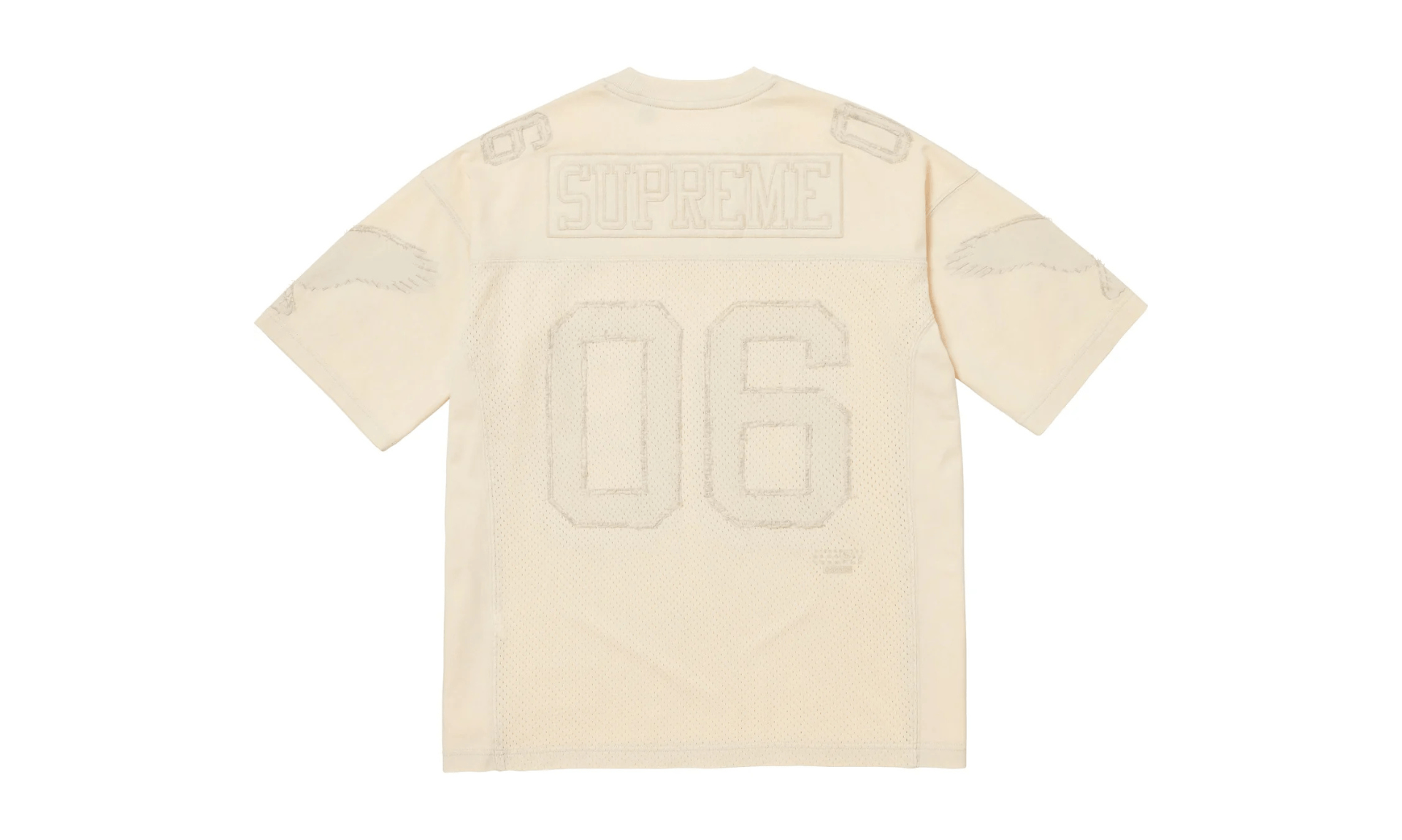 Supreme MM6 Maison Margiela Cotton Football Jersey White