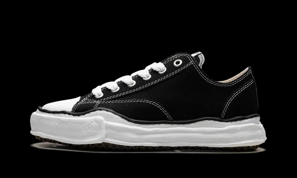 Maison Mihara Yasuhiro Peterson OG Sole Canvas Low Black