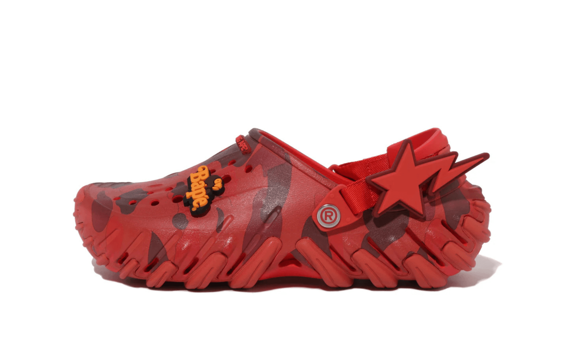 Crocs Echo RO Clog Bape Flame Camo