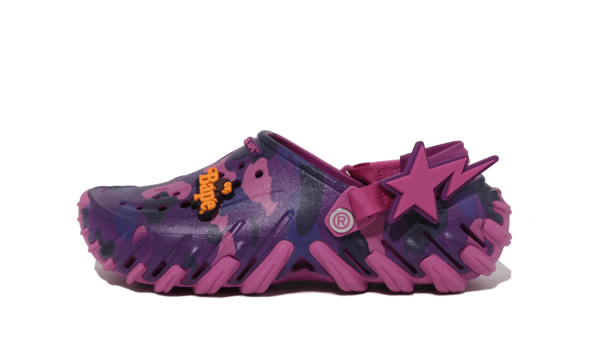 Crocs Echo RO Clog Bape Grapeberry Camo