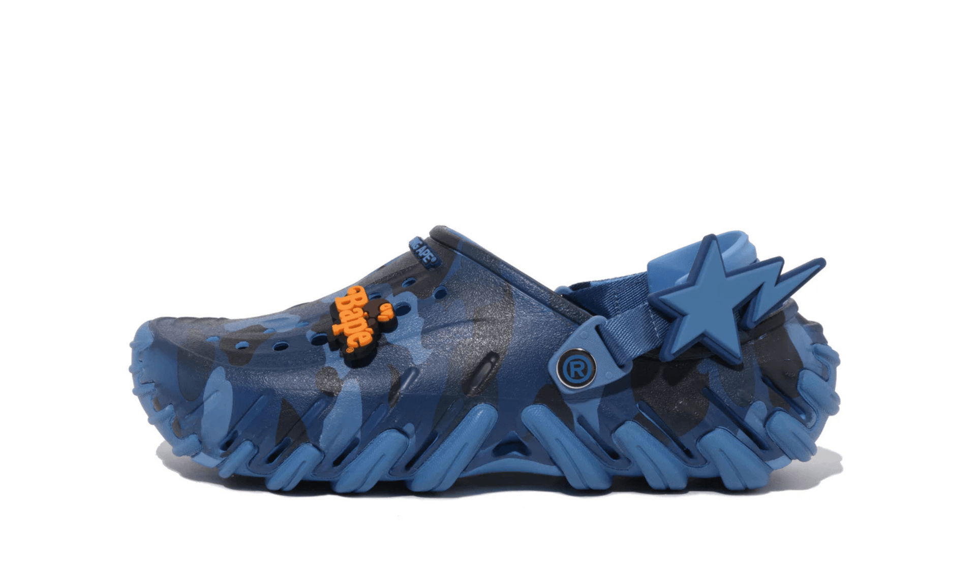 Crocs Echo RO Clog Bape Powder Blue Camo