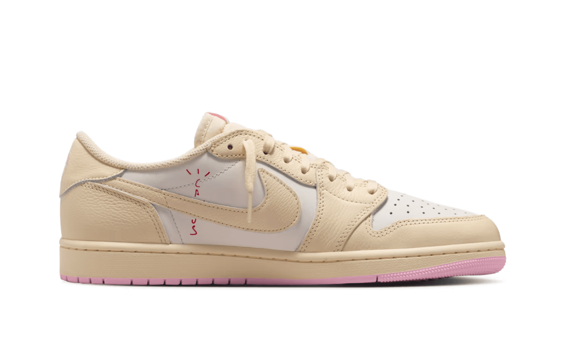 Air Jordan 1 Retro Low OG SP Travis Scott Shy Pink | OVERCEZ