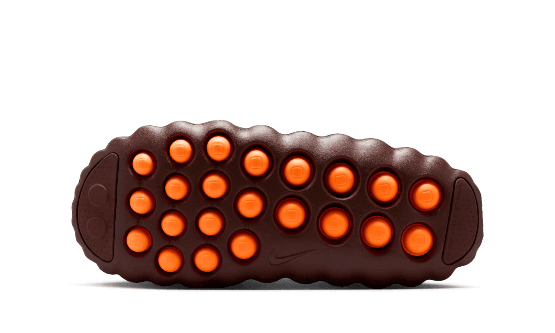Nike Mind 001 Flyknit Slide Bronze Eclipse Total Orange | OVERCEZ