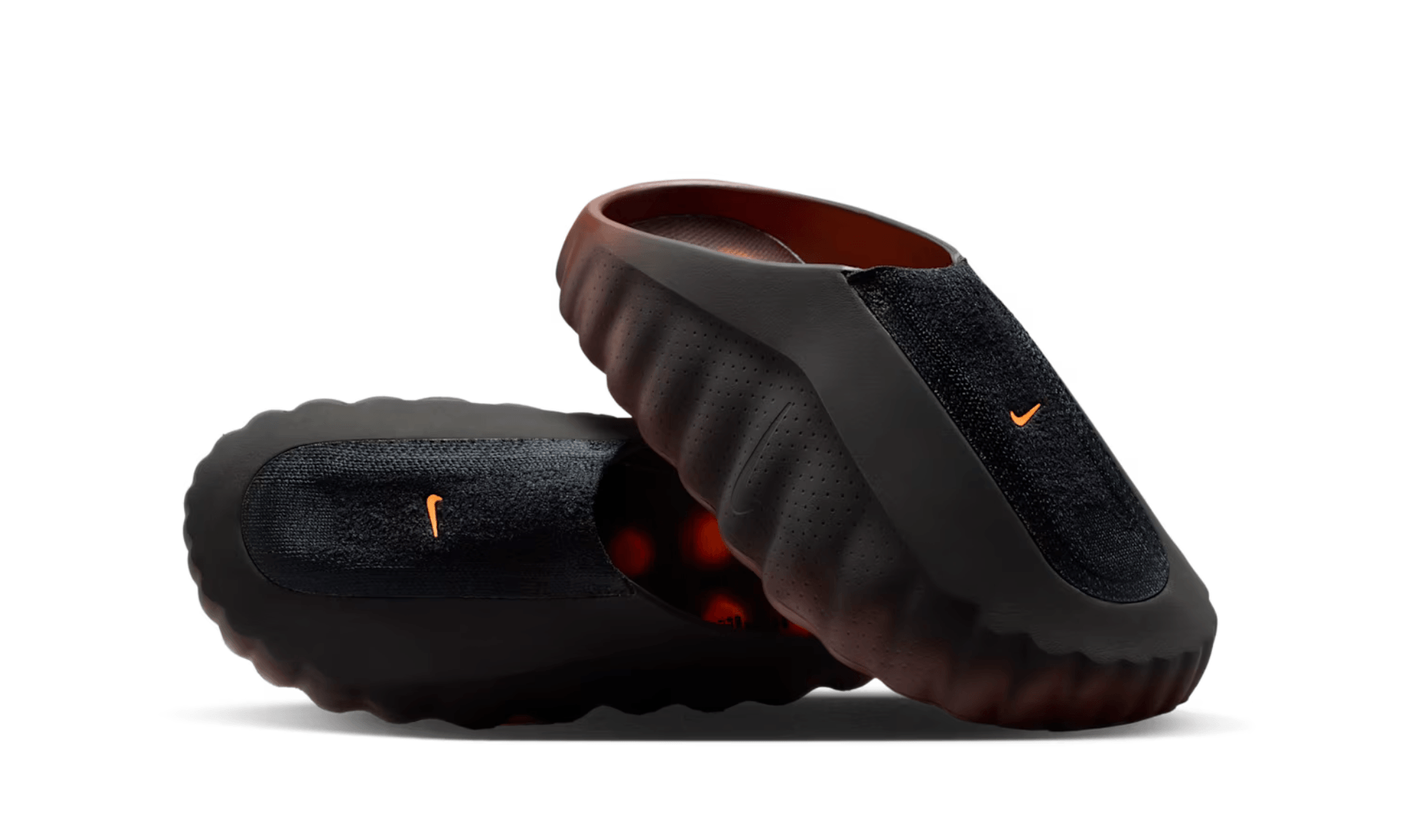 Nike Mind 001 Flyknit Slide Bronze Eclipse Total Orange