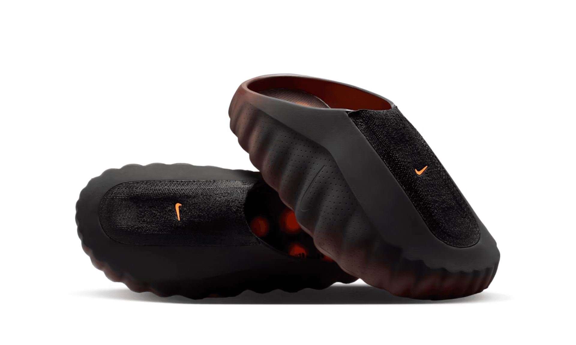 Nike Mind 001 Flyknit Slide Bronze Eclipse Total Orange | OVERCEZ