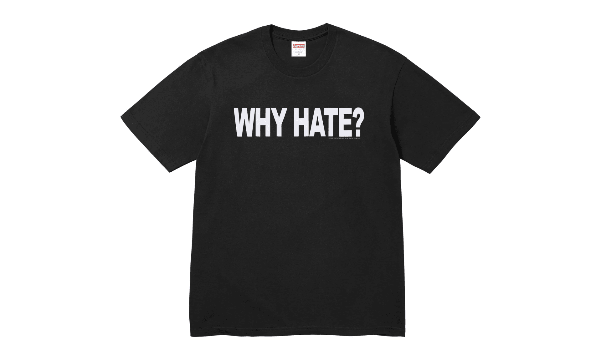 Supreme Based Tee Black
