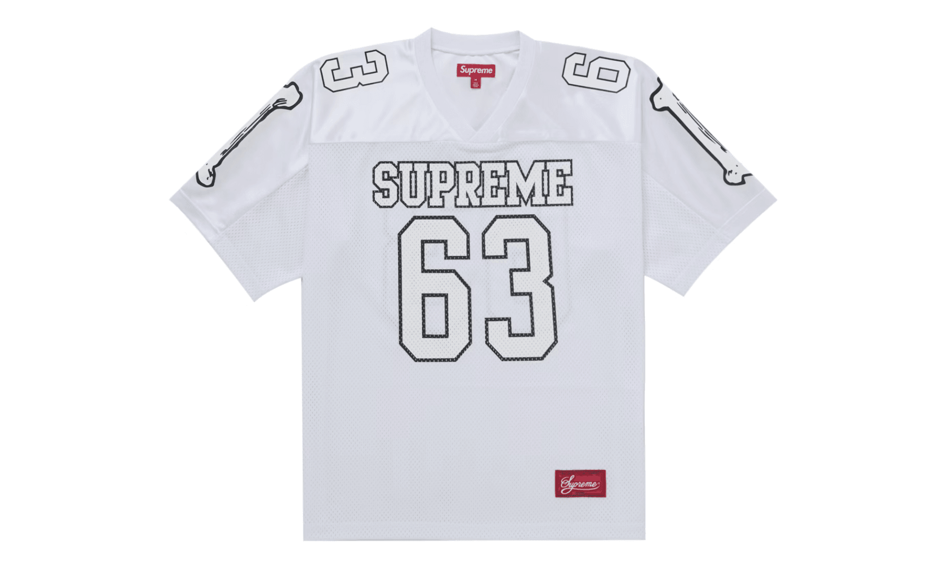 Supreme Bones Football Jersey White