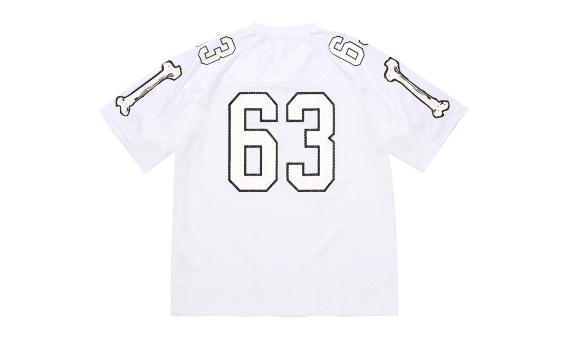 Supreme Bones Football Jersey White
