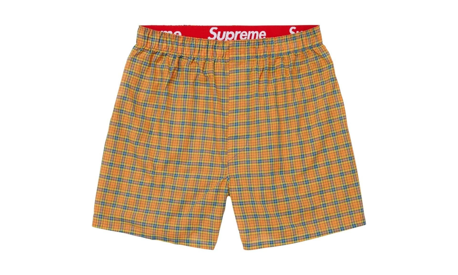 Supreme Hanes Plaid Boxers (4 sztuki) | OVERCEZ