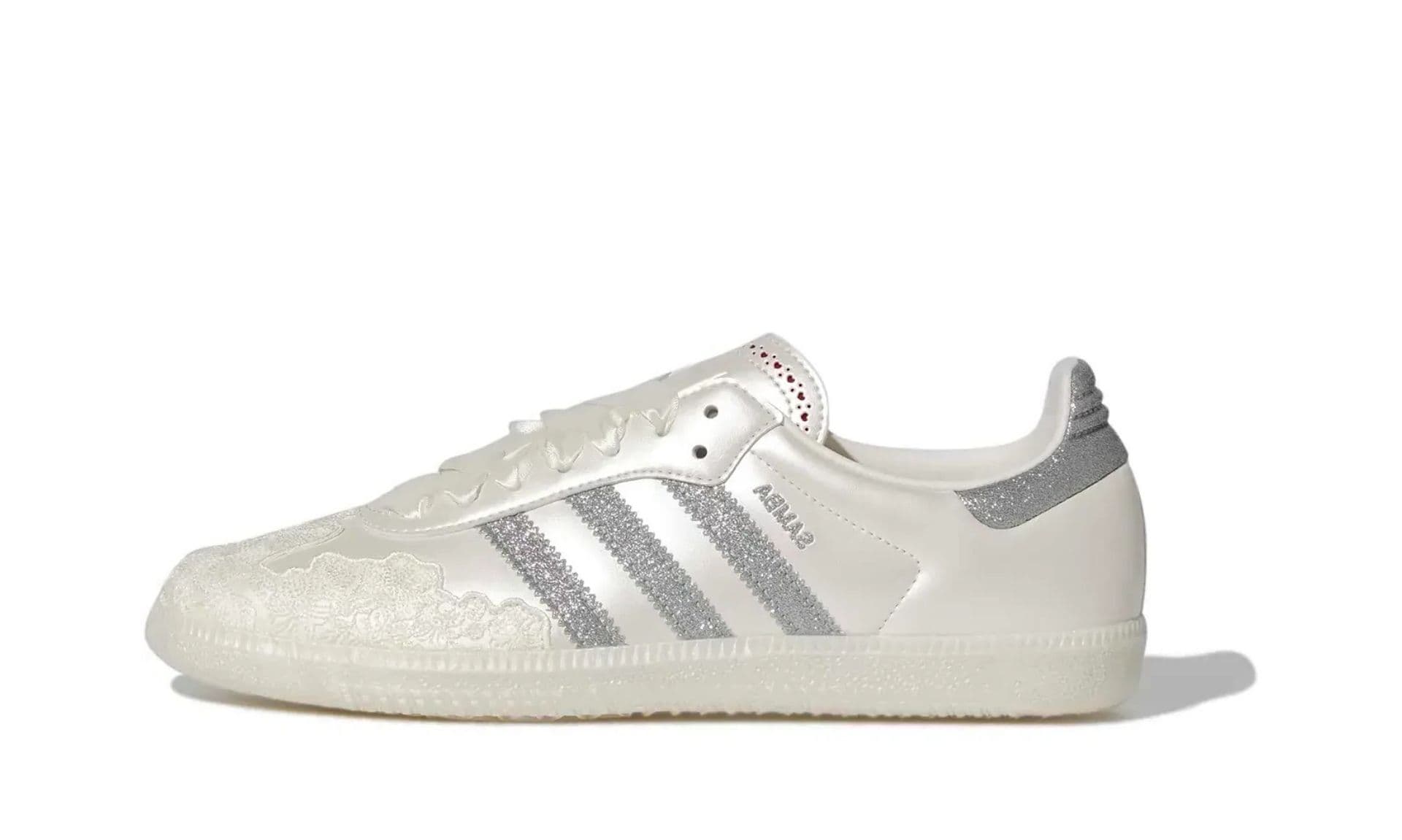 Adidas Samba OG Chalk White Silver Metallic (W) | OVERCEZ